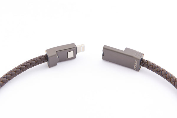 NILS 2.0 Cable - Dark Chocolate // Matte Gun Metal